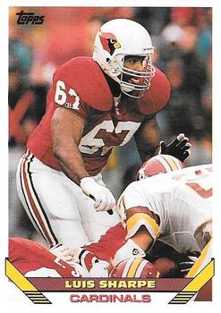 Luis Sharpe Phoenix Cardinals 1993 Topps NFL #222